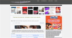 Desktop Screenshot of free-music-download.net